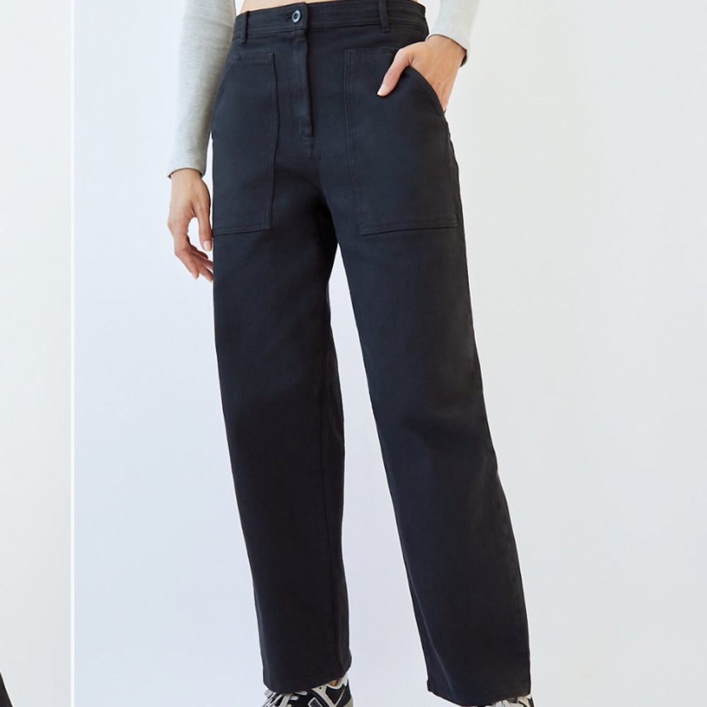 Aritzia / wilfred free black modern utility pant size 4
